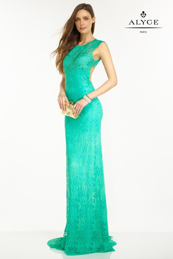 Alyce Paris B'dazzle - 35790 Dress In Envy