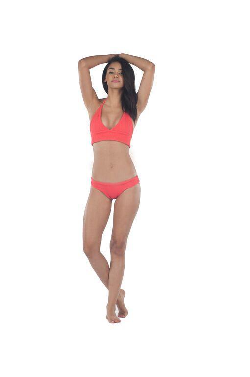 Lolli Swimwear - Push Pop Top In Dk Coral