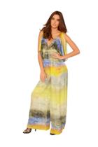 Del Mar Swimwear - Ella Jumpsuit In Yellow