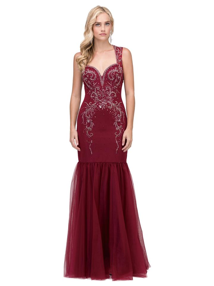 Dancing Queen - Sleeveless Embellished Sweetheart Sheath Dress