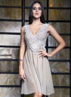 Baccio Couture - Ariel - 2799 Painted Short Dress