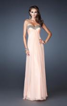 La Femme - 18566 Spectacular Strapless Sweetheart Evening Gown