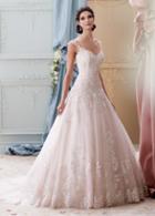 Martin Thornburg For Mon Cheri - 215277 Embroidered Sleeveless Wedding Dress