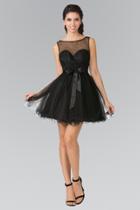 Elizabeth K - Illusion Sweetheart Tulle Dress Gs1459
