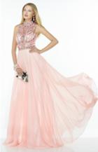 Alyce Paris - 1069 Dress In Rosewater Multi-color