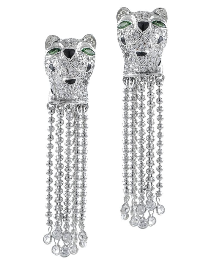 Jarin K Jewelry - Panther Fringe Earrings