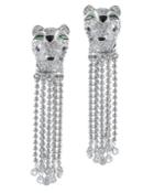 Jarin K Jewelry - Panther Fringe Earrings