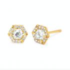 Logan Hollowell - New! Diamond Hexagon Studs