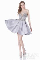 Terani Prom - Embroidered Strapless Prom Dress 1622h1156