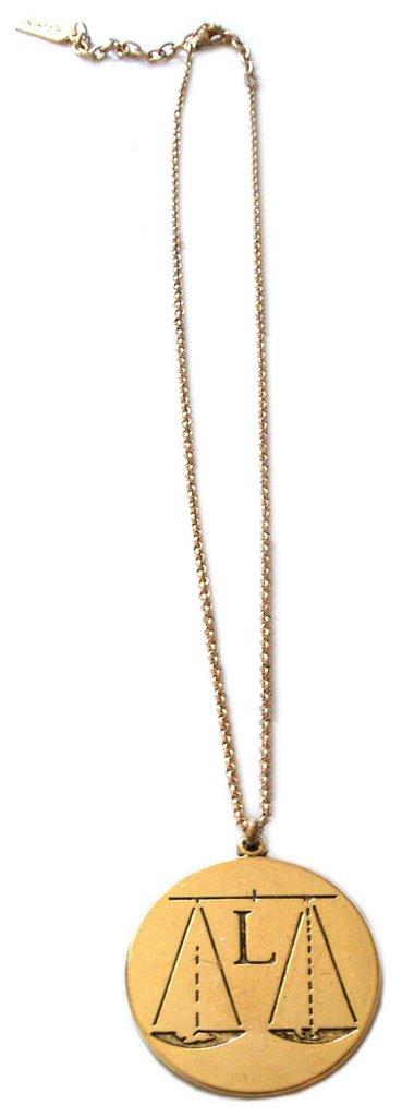Elizabeth Cole Jewelry - Libra Zodiac Necklace