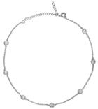 Cz By Kenneth Jay Lane - 16 Station Necklace