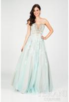 Terani Prom - Embelished Low Back Prom Gown 1711p2872