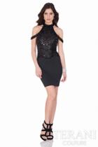 Terani Evening - Embellished Off-shoulder Dress 1623c1417