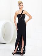 Paris Prom By Mon Cheri - 116718 Long Dress In Black