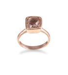 Ashley Schenkein Jewelry - Morganite & Rose Gold Ring