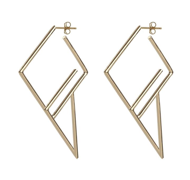 Bonheur Jewelry - Nicolette Gold Earrings