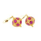 Mabel Chong - The Queen Estate Ruby Earrings-wholesale