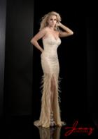 Jasz Couture - 5689 Dress In Nude