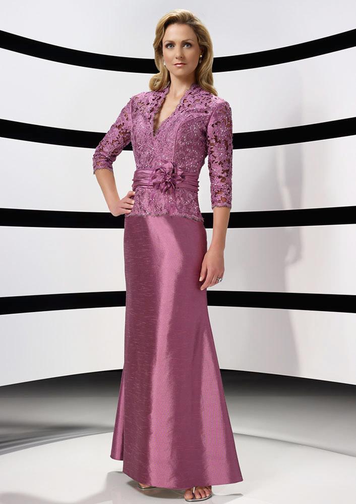 Alyce Paris Mother Of The Bride - 29143 Dress In Aubergine