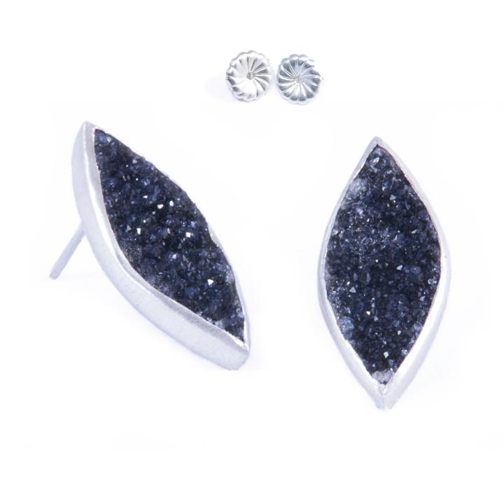 Nina Nguyen Jewelry - Seafoam Silver Studs