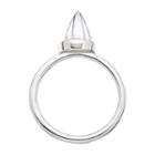 Heather Hawkins - Gemstone Bullet Ring In Crystal Quartz/wg