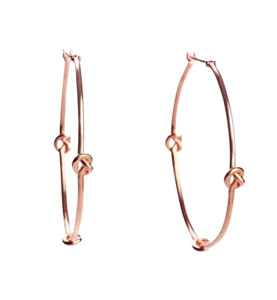 Avanessi - Knot Hoops Earrings