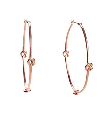 Avanessi - Knot Hoops Earrings
