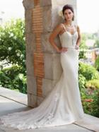 Enchanting By Mon Cheri - 117173 Embellished Trumpet Wedding Gown