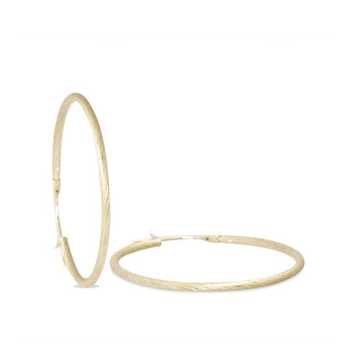 Nina Nguyen Jewelry - Large 35mm Gold Hoops
