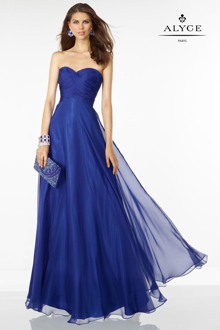 Alyce Paris B'dazzle - 35781 Dress In Cobalt