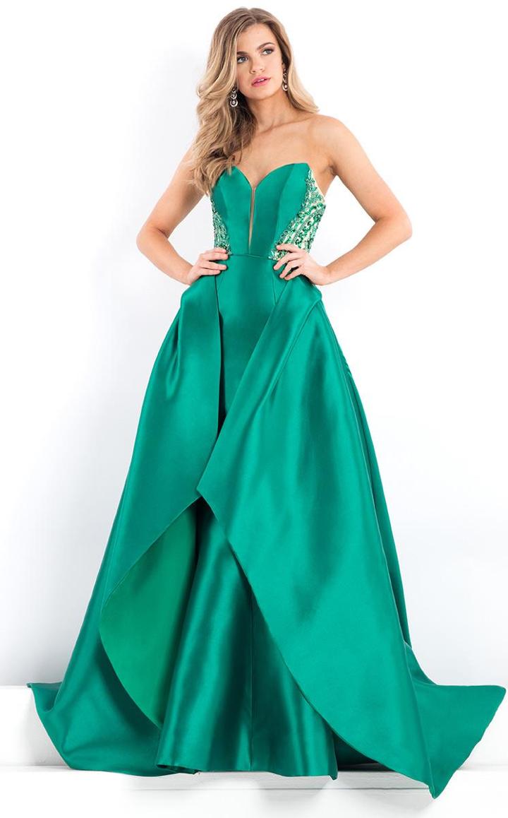 Rachel Allan Prima Donna - 5988 Strapless Embellished Mikado Gown