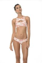 2017 Malai Swimwear - Dancing Famlingoeshigh Neck Topt00266