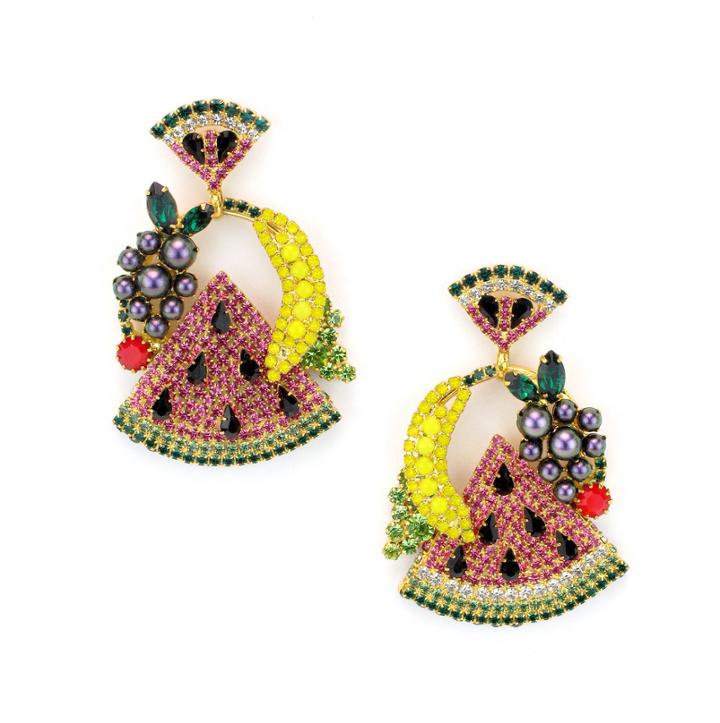 Elizabeth Cole Jewelry - Fruit Salad Earrings