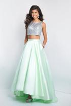 Intrigue - 419 Two Piece Bateau A-line Dress