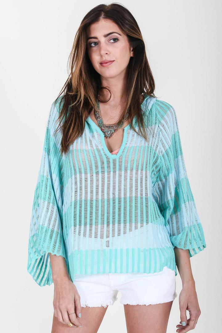 Goddis - Kylie Pullover In Sweetwater