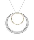 Bonheur Jewelry - Elle Silver/gold Pendent