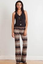 Goddis - Dallas Knit Pant In Fig Leaf