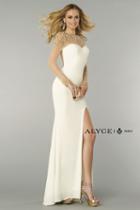 Alyce Paris - 6375 Prom Dress In White Gold