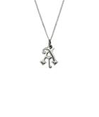 Femme Metale Jewelry - Love Letter A Charm Necklace