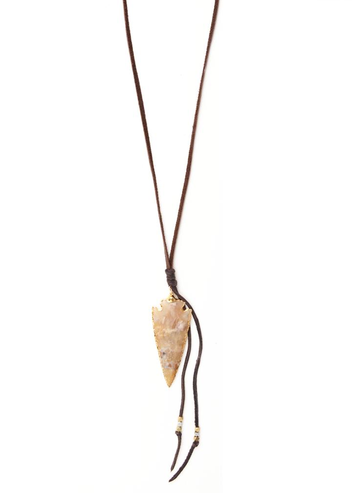 Heather Gardner - Desert Sun Arrowhead Necklace