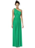 Dessy Collection - Twist2 Dress In Pantone Emerald