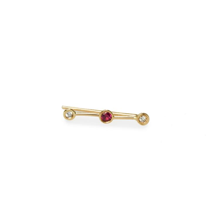 Elizabeth Buenaventura - Atmosphere Ruby Earring 4412261510