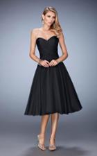 La Femme - 22638 Ruched Sweetheart A-line Dress