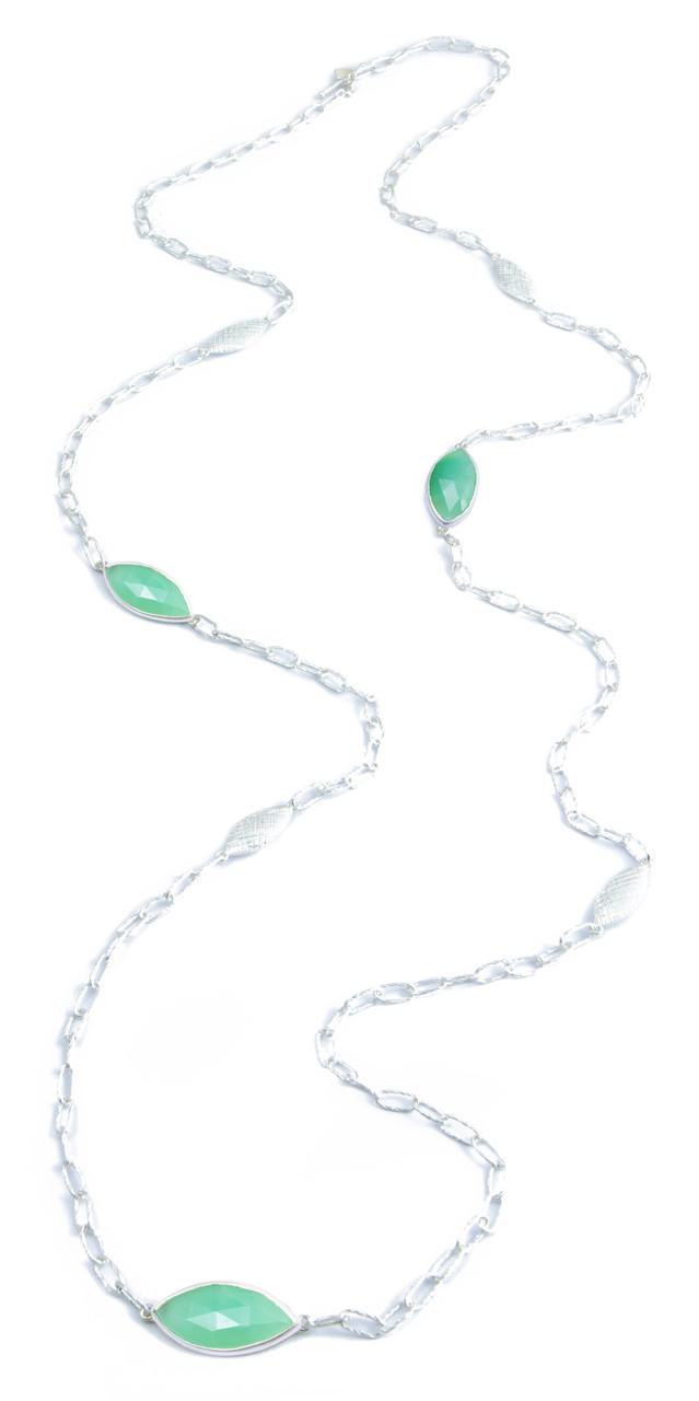 Nina Nguyen Jewelry - Station Sterling Silver Necklace
