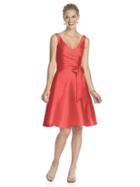 Alfred Sung - D624 Bridesmaid Dress In Firecracker