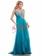 Cassandra Stone - 64946 Dress In Peacock