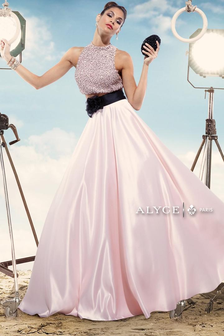 Alyce Paris Claudine - 2477 Dress In Rosewater Black