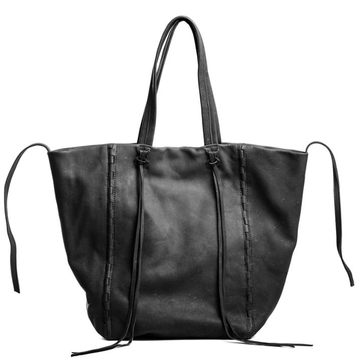 Linea Pelle - Harper Sliced Tote Bag In Black