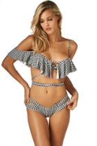 Montce Swim - Gingham La Caletta Top X Euro Bottom Bikini Set