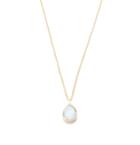 Margaret Elizabeth - Teardrop Pendant Necklace Moonstone